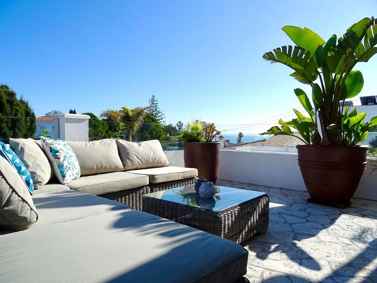 Villa Oasis Sea View 3 Bed Private Heated Pool - La Cala De Mijas By Solrentspain